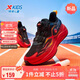 特步（XTEP）兒童童鞋旋鈕扣運動(dòng)鞋男童緩震時(shí)尚訓練跑鞋 黑/狀元紅 37