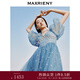 MAXRIENY【商場同款】航行系列船錨連衣裙A擺 深牛仔藍(lán) M 02