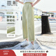 香影純棉九分休閑褲女2025夏季新款日系穿搭翻領(lǐng)寬松綠色直筒褲子 豆沙綠 M