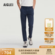AIGLE艾高春夏戶(hù)外運動(dòng)純色簡(jiǎn)約休閑時(shí)尚舒適經(jīng)典直筒長(cháng)褲男士 帝國深藍 AN941 42(175/84A)