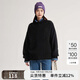 Marc O'Polo /MOP 春季新款半高領(lǐng)寬松薄款毛衣長袖針織衫女士 黑色990 XS