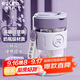 物生物（RELEA）玻璃杯女士水杯手持咖啡杯高顏值吸管杯泡茶杯學(xué)生杯子生日禮物