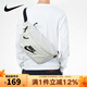 耐克（NIKE）斜挎包男女同款胸包腰包2025夏季新款單肩包防水大容量挎包 BA5751-072 均碼 約52x12x21厘米