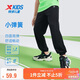 特步（XTEP）兒童長(cháng)褲輕薄四面高彈暢動(dòng)科技冰感褲子 純正黑 160