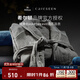 康爾馨【希爾頓浴袍】純棉吸水情侶浴衣 高檔毛巾料浴衣男長(cháng)款睡袍女 【希爾頓禮盒款】L,高雅灰