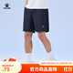卡爾美（KELME）運動(dòng)短褲男夏季新款速干褲透氣跑步健身足球運動(dòng)褲 瑪瑙黑【速干開(kāi)叉升級】 L