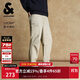 杰克·瓊斯（JACK&JONES） 男裝休閑褲時(shí)尚百搭工裝風(fēng)字母刺繡寬松休閑長(cháng)褲褲子225314029
