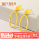中鑫珠寶 足金幾何耳釘復古黃金耳環(huán)女冷淡風(fēng)幾何耳墜3d硬金無(wú)氰工藝 3.94g