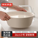 京東京造巨厚實(shí)安心pro系列臉盆  加厚塑料盆泡腳盆洗衣盆 26cm
