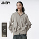 JNBY【商場同款】23秋新品衛(wèi)衣5N8411130 064/淺駝灰 M