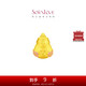 周大福SOINLOVE蜜粉金十里紅妝平安葫蘆桃花黃金轉運珠 VR1629
