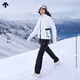 DESCENTE迪桑特WOMEN’S SKI STYLE系列女士充電棉服 WT-白色 M (165/84A)