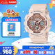 卡西歐（CASIO）手表女士G-SHOCK防震電子日韓表送女友禮物GMA-S120MF-4A