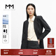 麥檬MM麥檬秋冬百搭通勤職業(yè)西服小個子休閑條紋西裝外套女599C210141 深藏青西裝599C210141-1 M  （110-125斤）