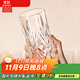 RCR水晶玻璃杯高顏值進(jìn)口茶具泡茶杯透明大容量水杯子牛奶杯360ml*6