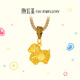 潮宏基 馬年黃金小馬吊墜黃金項鏈女足金頸飾本命年禮物 計價(jià) 繩長(cháng)約72cm 4.15克