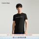 Calvin KleinJeans夏季男女情侶中性年輕ck多色印花透氣修身短袖T恤J320931