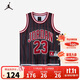 JordanNIKE JORDAN 耐克AJ童裝男童23號籃球服背心2024夏季新款
