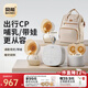 貝能免手扶吸奶器電動(dòng)雙邊微震按摩母乳全自動(dòng)集奶擠奶器小葫蘆集乳器 PLUS升級版小葫蘆+媽咪包