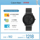 凱文克萊（Calvin Klein）CK手表標(biāo)志logo情侶款石英表送男友黑色25200028節(jié)日禮物