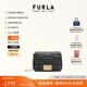 芙拉（FURLA）【同價(jià)11.11】1927羊皮迷你小包女士時(shí)尚菱格鏈條包單肩斜挎包 黑色
