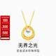 千葉珠寶 黃金足金淡水珍珠吊墜 現代都市感簡(jiǎn)約易搭配送老婆女友計價(jià) 足金淡水珍珠吊墜/珠徑6-6.5mm/金重多退少補 金重約1.54g/含工費