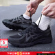 亞瑟士（ASICS）男鞋女鞋 25秋冬新款JOG 100T減震戶(hù)外訓練鞋輕松跑鞋休閑運動(dòng)鞋 黑武士/4E寬楦設計/店長(cháng)推薦 41.5 (260mm) 【4E寬楦】