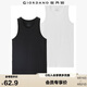 佐丹奴（Giordano） 內衣背心 男裝兩件裝全棉純色百搭U領(lǐng)修身男士背心 09黑/白色 大碼(175/100A)