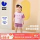 迷你巴拉短袖套裝夏季新款男童女童輕薄速干運動(dòng)短袖短褲【涼感抑菌】