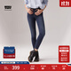 Levi's李維斯冬暖系列女士721緊身高腰修身顯瘦時尚中藍(lán)色牛仔褲 中藍(lán)色 28 (28)