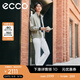 愛(ài)步（ECCO）板鞋男 男士休閑鞋拼色厚底男鞋明星同款 街頭720 520814 HL 黑色52081401001 42