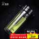 希諾（HEENOOR）茶水分離玻璃杯子雙層防燙泡茶杯子男車(chē)載水杯XN-7096本色 360mL