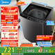 美的（Midea）波輪洗衣機(jī)全自動12kg大容量家用專利免清洗不銹鋼立方內(nèi)桶12h智能預(yù)約水電雙寬省水省電一級能效 MB12L2