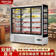 日仕串串冷藏展示柜立式雙溫五階梯保鮮柜點(diǎn)菜柜麻辣燙燒烤油炸涮火鍋冒菜商用冷凍冰柜 2米直冷雙制冷三門(mén)2000*550*1800mm