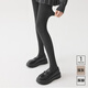 佰姿緣九分灰色打底褲女春秋薄款黑色連褲襪外穿加絨加厚秋冬壓力瘦腿襪 【1雙裝/踩腳】深灰色*1 均碼 深冬厚絨【適合-10~0℃】