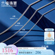 六福珠寶鉑950古巴鏈簡(jiǎn)約鉑金項鏈鎖骨素鏈不含吊墜單件 計價(jià) L04P0002DS 2.67克(含工費243元) C款