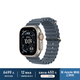 Apple/蘋果 Watch Ultra 3 智能手表GPS+蜂窩款49毫米原色鈦金屬表殼鐵錨藍色海洋表帶 MEWJ4CH/B