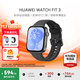 華為（HUAWEI）手表WATCH FIT 3【咨詢(xún)享更優(yōu)惠】智能運動(dòng)健康管理藍牙通話(huà)輕薄大屏NFC門(mén)禁支付送男女士朋友禮物 幻夜黑【甄選定制表帶+精美表盤(pán)】