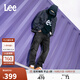 Lee25秋冬新726標準中腰直筒五袋款黑灰色男牛仔褲 黑灰色  34 