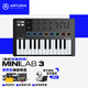 ARTURIA MINILAB3 MK3 便攜MIDI鍵盤(pán)25鍵迷笛控制器打擊墊音樂(lè )作編曲制作 MiniLab 3 黑白+官方標配｜官旗正版資源1對1服務(wù) 品牌直銷(xiāo) | 正版音源 | 技術(shù)支持 | 3