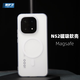 魔護衛適用iQOO15磁吸手機殼超薄磨砂軟殼透明tpu非硅膠全包防摔透白透灰新款定制大孔vivo保護殼愛(ài)酷 【N52磁吸】透白大孔軟殼 iQOO 15