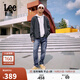 Lee25新品726標(biāo)準(zhǔn)中腰直筒丹寧回潮中藍(lán)色男牛仔褲