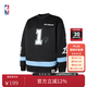 NBA【新款】官方球場(chǎng)男女同款長(cháng)袖T（詹姆斯/庫里/東契奇/哈登） 黑色(詹姆斯哈登) L