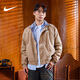 耐克（NIKE）外套男裝 2025秋冬新款運動(dòng)服梭織加絨保暖立領(lǐng)男士夾克 FZ0657-297 L