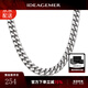 IDEAGEMER古巴項鏈男士鈦鋼素鏈潮流嘻哈簡(jiǎn)約百搭首飾輕奢款生日禮物送男友 古巴鏈【55cm】