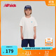 NEW BALANCE4-14歲男女童夏季新款撞色T恤運動套裝