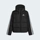 阿迪達斯（adidas）女子 運動(dòng)型格系列 W ESS 3S P D HO 短羽絨服 KH3978 黑色 M