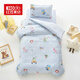 紅豆家紡全棉兒童幼兒園三件套被套被子褥子全套一整套寶寶入園午睡覺(jué)專(zhuān)用 恐龍家族【貼身柔軟舒適】 兒童 床單款 三件套-被套120x150cm