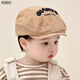 寶寶帽子秋冬季男寶寶帽子秋冬款韓系男童貝雷帽簡(jiǎn)約時(shí)尚女孩冬季 CIANTS貝雷帽-卡其色 46-51cm(建議年齡6月-4歲)