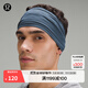 lululemon丨Metal Vent Tech 男士加寬運動(dòng)頭帶 LM9AU5S 鐵藍/鐵藍 O/S